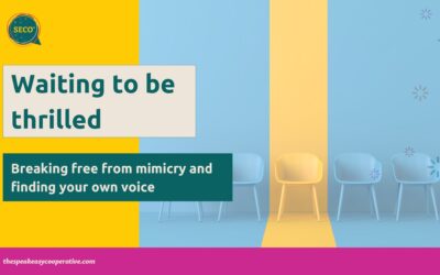 I am just waiting to be thrilled. Really, I am.