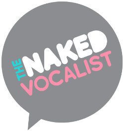 Naked Vocalist Podcast logo