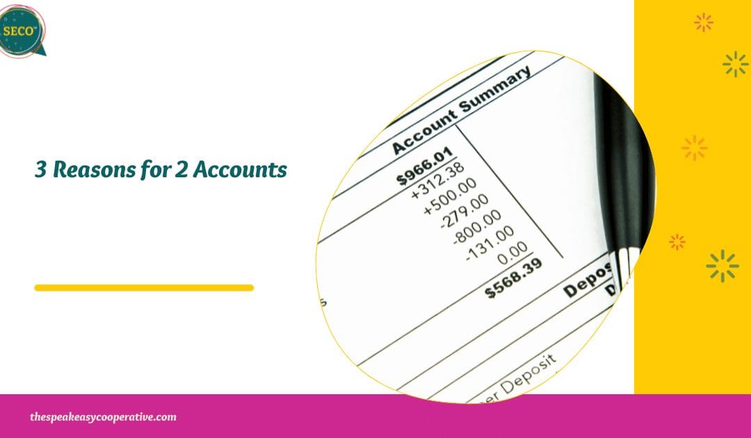 Three Advantages to Separating Your Business & Personal Accounts