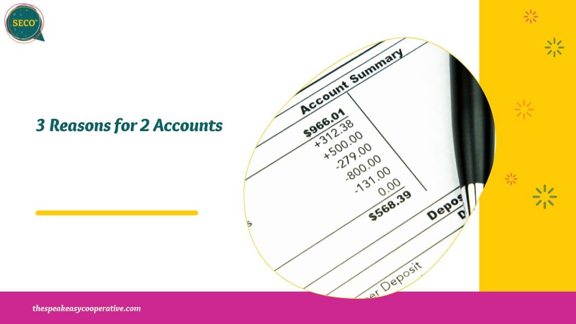 Three Advantages to Separating Your Business & Personal Accounts.