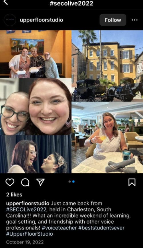 seco members posing at SECO Live in 2022.