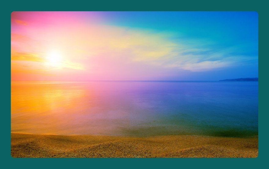 A hopeful sunrise over a calm sea, symbolizing the purpose and clarity that comes with moving forward after running a business during crisis.